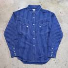 TCB jeans �ƥ��������ӡ������󥺡�RANCHMAN Shirt�ۢ�BLUE WABASH�� �����ޥ󥷥�� 8oz �����Хå��� ���åȥ�100% ������ MADE IN JAPAN
