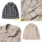 TROPHY CLOTHING �ȥ��ե������������󥰡�TR26SS-402�ۡ�Frisco Check L/S Shirt�ۥեꥹ�������å�L/S����� Ĺµ COTTON100% ������
