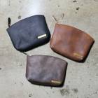 VASCO ヴァスコ【VS-800LR】【LEATHER TRAVEL PORCH】 ≪ROUGH OUT≫レザートラベルポーチ 牛革 丘染め ラフアウト 日本製