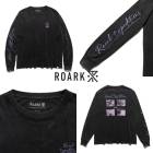 ROARK ロアーク【RLTJ1202】【"EXPEDITIONS PHOTO" WELL WORN L/S TEE】プリントロンT 抗菌&防臭 コットン100%