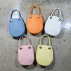 FUNNY ORIGINAL ファニーオリジナル【ROUND TOTE】≪シュリンク≫ラウンドトートバッグ ミニトート カウハイト 日本製