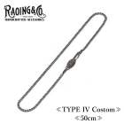RAOING �������󥰡�Silver925 Chain TYPE IV Custom�ۢ�50cm�� �ͥå��쥹�������� ��ʿ�������� SILVER900/925 ��ù�