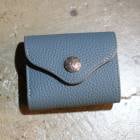 FUNNY �ե��ˡ���Pebble�ۢ㥷���󥯥쥶�����BLUE GRAY�� �ڥ֥�  �ߥɥ륦����å� �ߥ˥�����å� �����ϥ���  ������