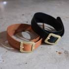 MOTOR �⡼������RBB2B�ۡ�LEATHER BELT�ۢ�BRASS�� �쥶���٥�� ���� ��﫥Хå���