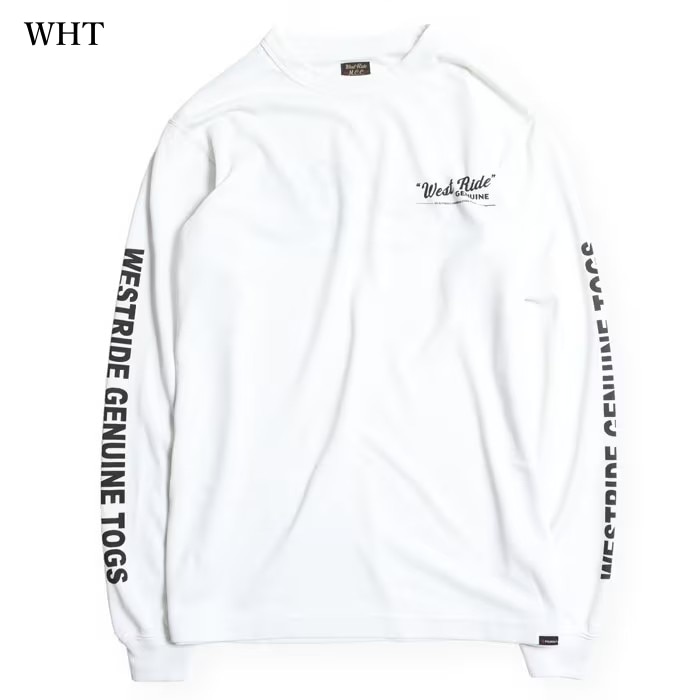 WESTRIDE ウエストライド【POWER DRY LONG TEE-1】≪GENUINE≫ パワー