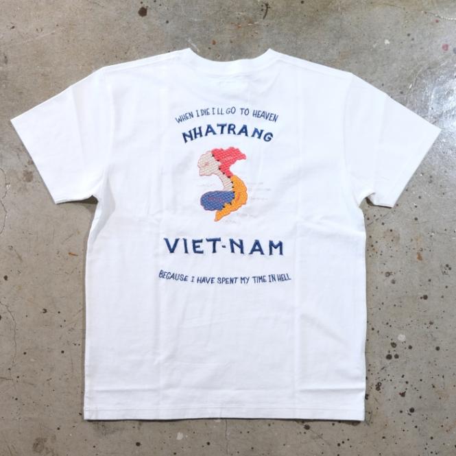 TAILOR TOYO テーラー東洋【TT79745】【SUKA T-SHIRT EMBROIDERED