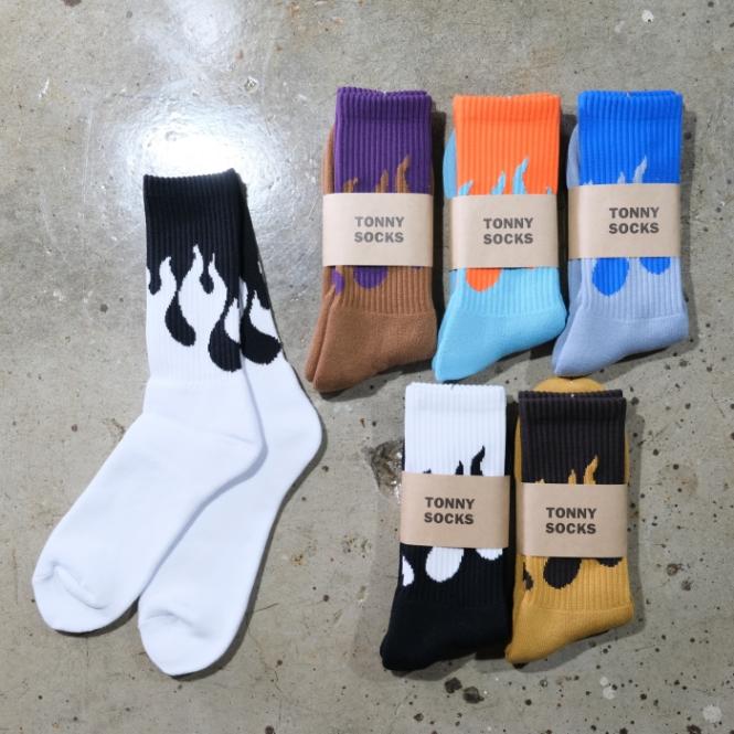 TONNY SOCKS トニーソックス 日本製パイルソックス フレイムス パイル
