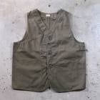 TCB jeans �ƥ��������ӡ������󥺡�Huntsman Vest�ۢ�Neppy Green Herringbone��ϥ�ƥ��󥰥٥��� 30��40ǯ�� �إ��ܡ��� COTTON100�� ������