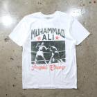 IMPORT T-SHIRTS��MUHAMMAD ALI�ۢ�WHITE���ϥ�ɥ��� �ץ���T����� �ܥ����� ���åȥ�