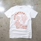 IMPORT T-SHIRTS��MUAY THAI�ۢ�WHITE��२���� �ץ���T����� ���åȥ�