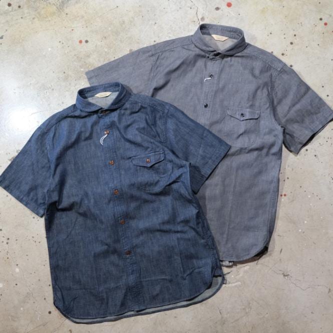 ORGUEIL オルゲイユ【OR-5107】【Denim Shawl Collar Short Sleeve