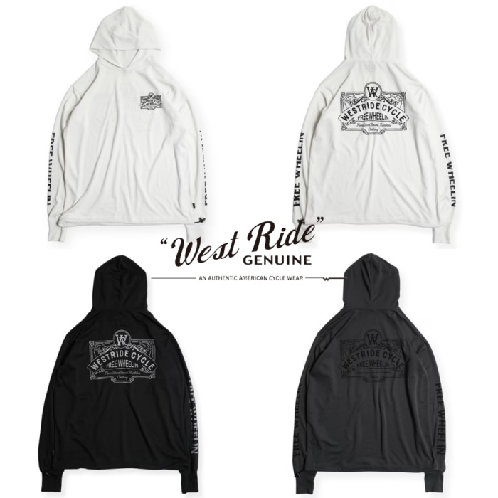 WESTRIDE ウエストライド【POWER DRY HOODIE-1】≪WESTRIDE CYCLE