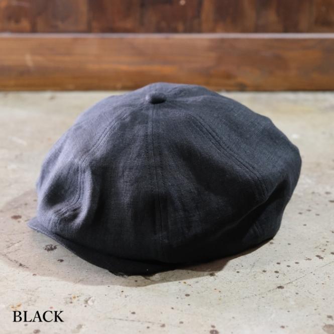 K*6様 【週末限定値下げ】ミスターファットマン　ラッキーダンリネン　キャスケッ Mr.FATMAN ミスターファットマン【LUCKY DAN FRENCH LINEN】 ラッキー