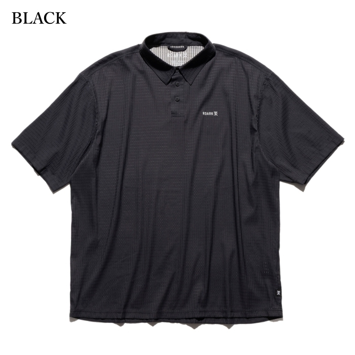 ROARK ロアーク【RWJ1226】【BLESS UP POLO】 半袖ポロシャツ 吸水速乾