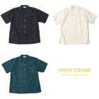 TROPHY CLOTHING �ȥ��ե������������󥰡�TR26SS-409�ۡ�Atomic Hawaiian S/S Shirt�ۥ��ȥߥå��ϥ磻���󥷥�� ������ Ⱦµ���ߥ���� Cotton100%