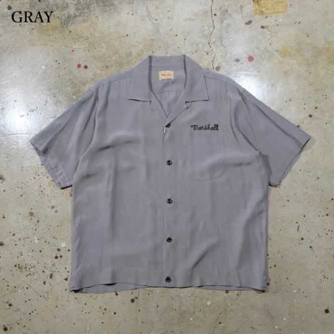 STYLE EYES スタイルアイズ【SE39661】【BOWLING S/S SHIRT】≪PLANE