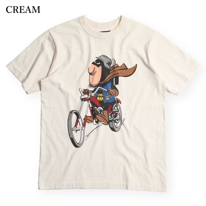 WESTRIDE ウエストライド【V.PT.TEE.26-04】プリントTシャツ 丸胴 半袖