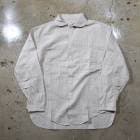 TCB jeans ティーシービージーンズ【Detachable Collar Work Shirt≪Beige Stripe≫】デタッチャブルカラーワークシャツ コットンリネン 取り外し可能襟 日本製