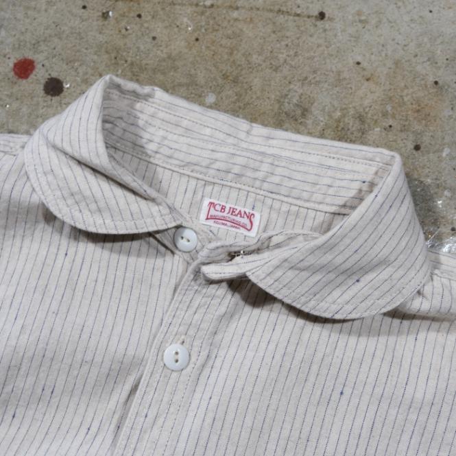 TCB jeans ティーシービージーンズ【Detachable Collar Work Shirt