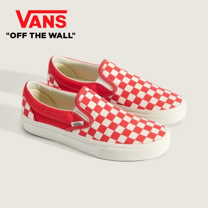 VANS バンズ【CLASSIC SLIP-ON】≪Tomato≫クラシックスリッポン
