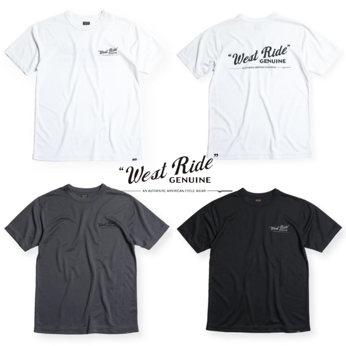 ウエストライド SINNERS MC 半袖ボーリングシャツ WESTRIDE WESTRIDE ウエストライド【POWER DRY TEE-1】≪GENUINE≫ パワードライ
