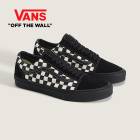 VANS �Х󥺡�OLD SKOOL�ۢ�CHECKERBOARD Black/White�� ������ɥ�������  �����å��� ���ˡ����� �������� �쥶�� �����Х�