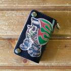 LOOSE NEEDLE Tattooing Leathers �롼���ˡ��ɥ륿�ȥ������󥰥쥶������MIDLE TRUCKER WALLET�ۥߥɥ�ȥ�å�������å� ���� ���ɥ�쥶��