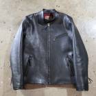 Y'2 LEATHER �磻�ġ��쥶����GR-41�ۡ�GOAT SKIN SINGLE BREASTED MOTORCYCLE JACKET�ۥ��󥰥�饤���������㥱�å� �����ȥ����� �ܳ� ���ӳ� ������