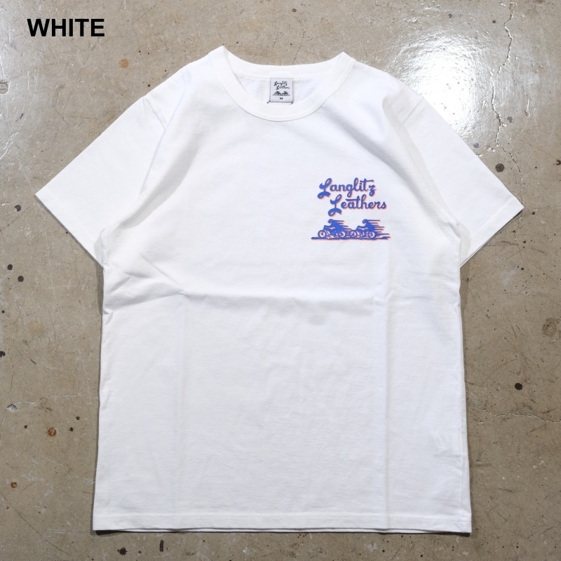 Langlitz Leathers ラングリッツ レザーズ【S/S Tee】≪TYPE A 2 tone