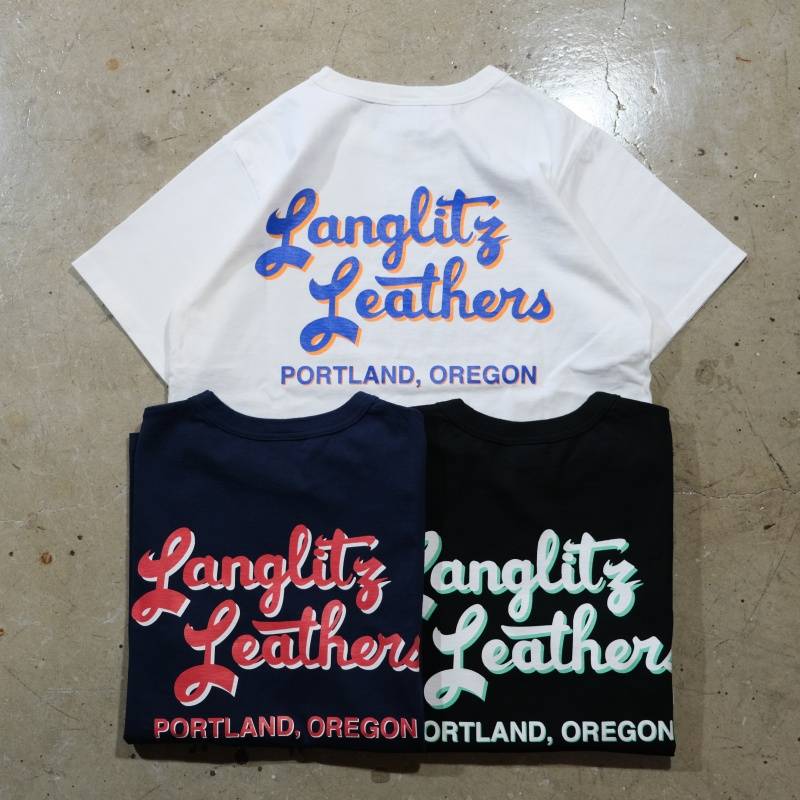 Langlitz Leathers ラングリッツ レザーズ【S/S Tee】≪TYPE A 2 tone