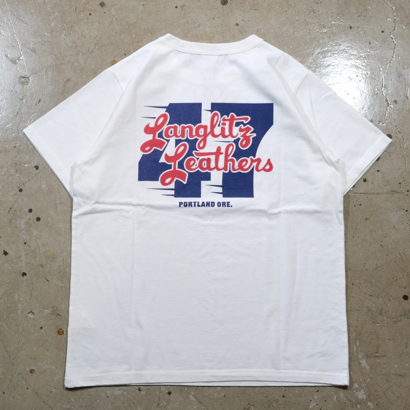 Langlitz Leathers ラングリッツ レザーズ【S/S Tee】≪LL315≫ 半袖T