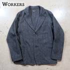 WORKERS ���������Lounge Jacket�ۢ�Twisted Herringbone Tweed��饦�󥸥��㥱�å� �ơ��顼�ɥ��㥱�å�  �ĥ����ȥإ��ܡ���ĥ����� WOOL