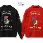 TAILOR TOYO  �ơ��顼���Ρ�TT15977�ۡ�Mid 1960s Style Cotton Vietnam Jacket ��VIETNAM MAP�ɡۥ٥ȥ���� �٥ȥʥ�ޥåץ����٥˥� ���åȥ�ĥ���