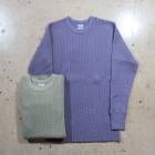 JELADO �����顼�ɡ�AB94237�ۡ�Mega Thermal Crew Neck�ۢ�Sage Green / Fade Navy�� �ᥬ�����ޥ� ���롼�ͥå� COTTON100% ������