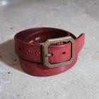 VINTAGE WORKS ������ơ����������DH5684�ۢ�PAPAYA(RED)��쥶���٥�� Ȭ�ѥХå��� ����(�٥󥺥쥶��) �ϥ�ɥᥤ��