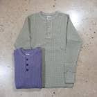 JELADO �����顼�ɡ�AB94236�ۡ�Mega Thermal Henry Neck�ۢ�Sage Green / Fade Navy��ᥬ�����ޥ� �إ�꡼�ͥå� COTTON100% ������