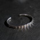 WORNCRAFT. �������󥯥�եȡ�BLAJ-0002�ۡ�BLOCKS ART 950 SILVER BANGLE TYPE.1��SILVER950 �֥��å������ȥХ󥰥� �ե�åȥХ󥰥�