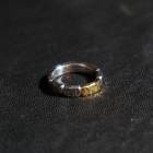 WORNCRAFT. �������󥯥�եȡ�BLAJ-0006�ۡ�BLOCKS ART K24GOLD & 950 SILVER RING TYPE.2��K24��SILVER950 �֥��å������ȥ�� 