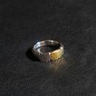 WORNCRAFT. �������󥯥�եȡ�BLAJ-0007�ۡ�BLOCKS ART K24GOLD & 950 SILVER RING TYPE.3��K24��SILVER950 �֥��å������ȥ�� 