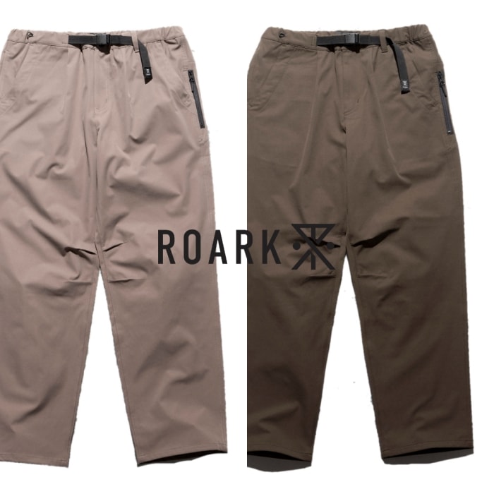 ROARK ロアーク【RPJ1152】【TRAVEL PANT ROAMFREE w/Jersey - RELAX