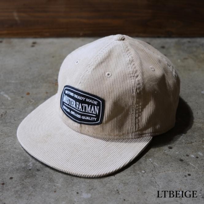 Mr.FATMAN ミスターファットマン【WAPPEN CORDUROY BASEBALL CAP
