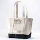 WORKERS ���������Tool Bag, Medium�ۢ�Ecru x Black���Long Handle�� �ġ���Хå� �ȡ��ȥХå� �����Х���  COTTON100�� ������ 
