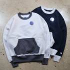 RUSSELL ATHLETIC ��å��륢������å���Pro Cotton Slub Loopback Terry Brushed Two Tone Sweat�ۥ��롼�ͥå��������å� 2�ȡ���  