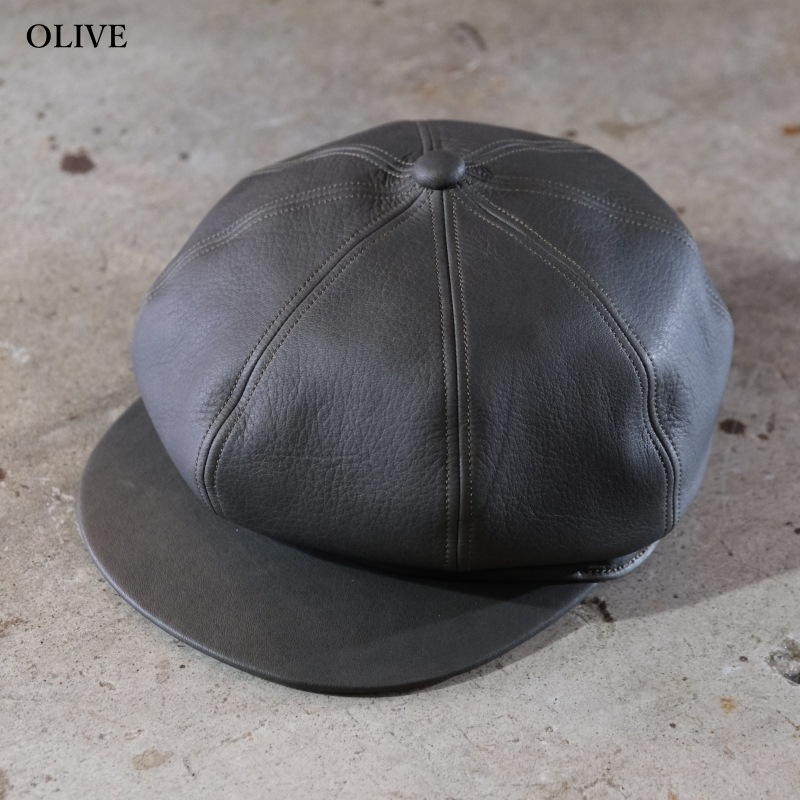 Y'2 LEATHER 磻ġ쥶LC-04ۡDEER SKIN LEATHER CASQUETTEۥǥ쥶㥹å  MADE IN JAPAN