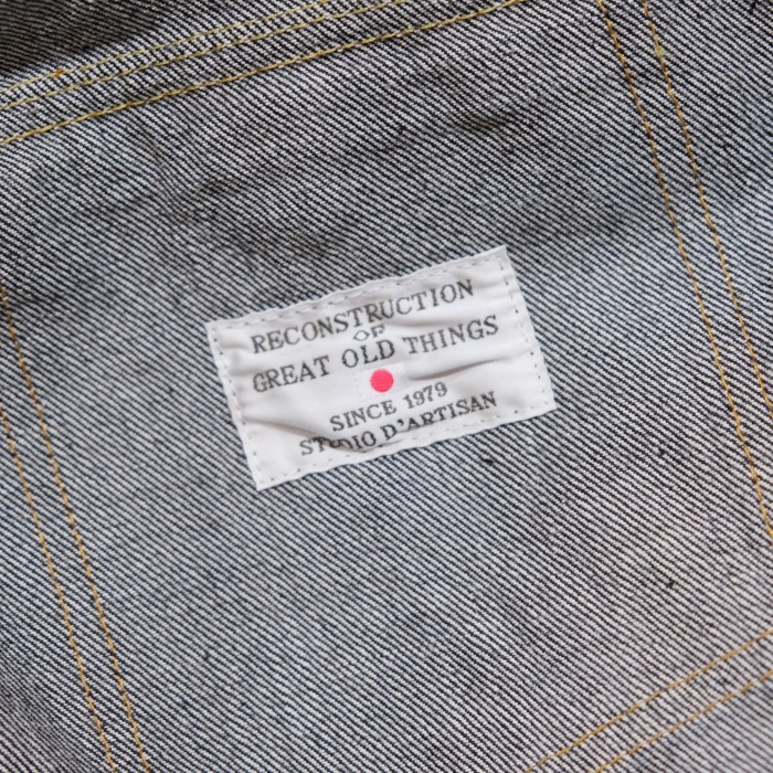 STUDIO D'ARTISAN ƥǥSD-412ۡ1002ndץǥ˥ॸ㥱åȡG 15oz 󥦥å COTTON100 