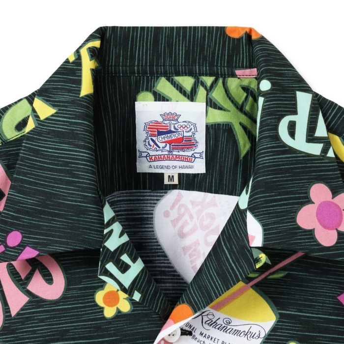 SUNSURF ���󥵡��ա�DK39640�ۡ�DUKE KAHANAMOKU COTTON HAWAIIAN SHIRT ��SUCK EM UP!�ɡۥǥ塼�����ϥʥ⥯ ���åȥ󥢥��ϥ���� COTTON100%
