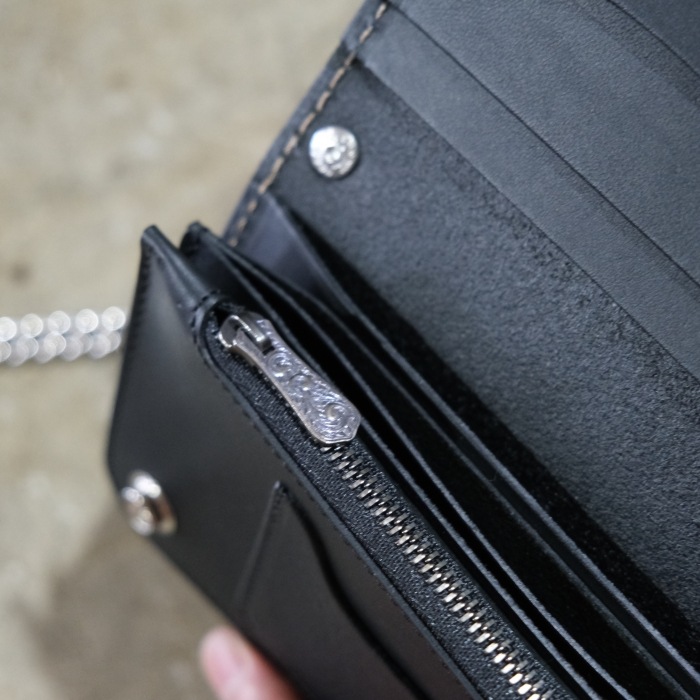 FUNNY �ե��ˡ���TRUCKERS WALLET�ۢ��ƥ��������BLACK�� �ȥ�å�����������å� ���󥰥�����å� �������󥦥���å� ���� ������