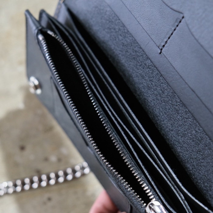 FUNNY �ե��ˡ���TRUCKERS WALLET�ۢ��ƥ��������BLACK�� �ȥ�å�����������å� ���󥰥�����å� �������󥦥���å� ���� ������