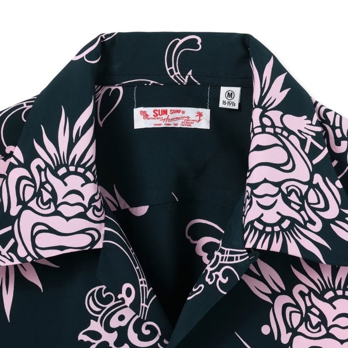 SUNSURF ���󥵡��ա�SS39611�ۡ�RAYON HAWAIIAN SHIRT ��INCARNATION OF GOD�ɡۥ졼��󥪡��ץ󥫥顼����� �ϥ磻���󥷥�� ���� Ⱦµ