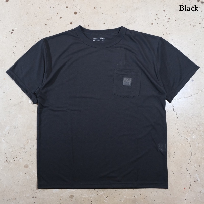 TROPHY CLOTHING ȥե󥰡"MONOCHROME"Logo RD Pocket TeeۥΥRDݥåT ϥƥǺ ݥꥨƥ100